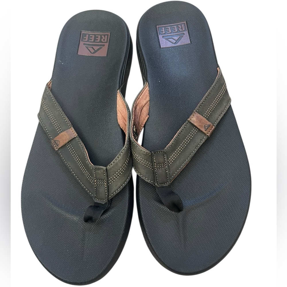 Reef Men's Olive Green Cushion Bounce Phantom Flip Flop summer Sandals